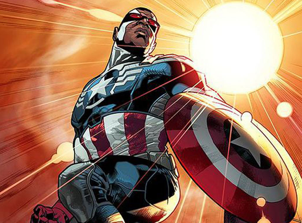 The Falcon Becomes the New Captain America! - E! Online